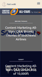 Mobile Screenshot of contentmarketingallstars.com